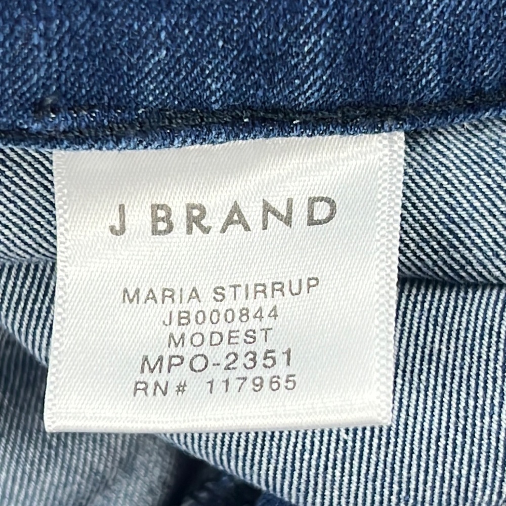 J Brand Maria Stirrup Skinny Jeans Sz:31 - Picture 13 of 16